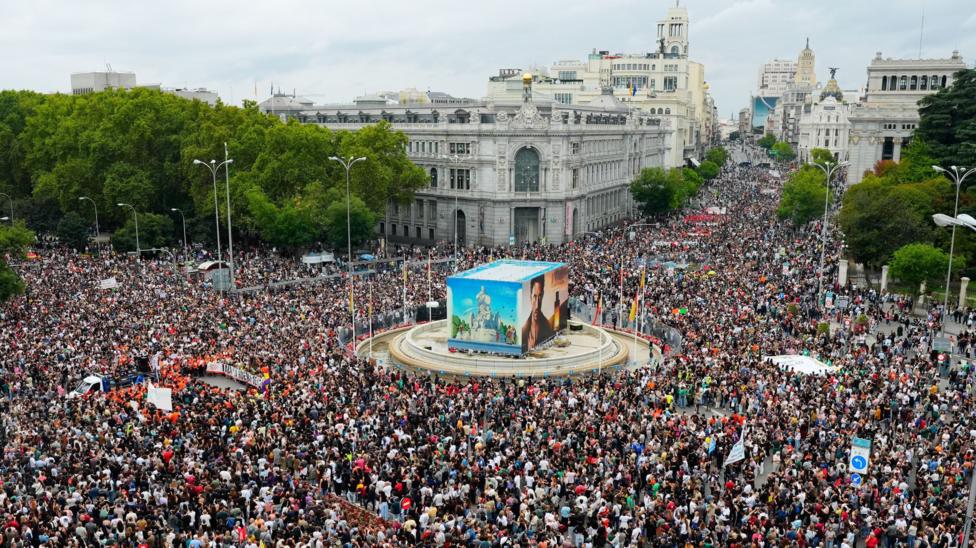 Protestas masivas en España por crisis de vivienda