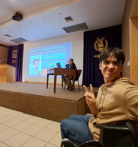 Estudiante de la UACH mantiene promedio de 9.20 a pesar de su condición