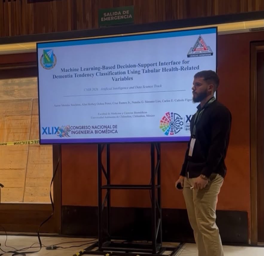 Estudiantes de UACH presentan proyectos de inteligencia artificial en congreso nacional