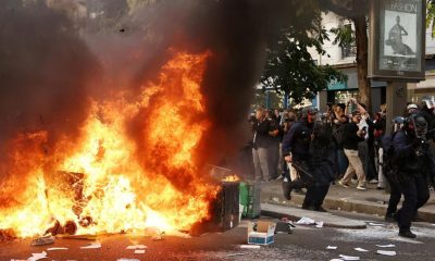 Francia suspende uso de granadas de aturdimiento tras incidente en protestas estudiantiles