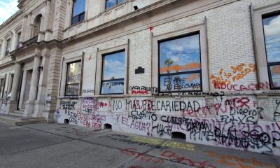 Estudiantes de la UACH protestan por condiciones de infraestructura escolar