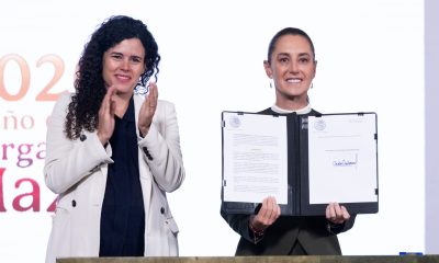 Sheinbaum firma decreto para proteger a menores en plataformas digitales