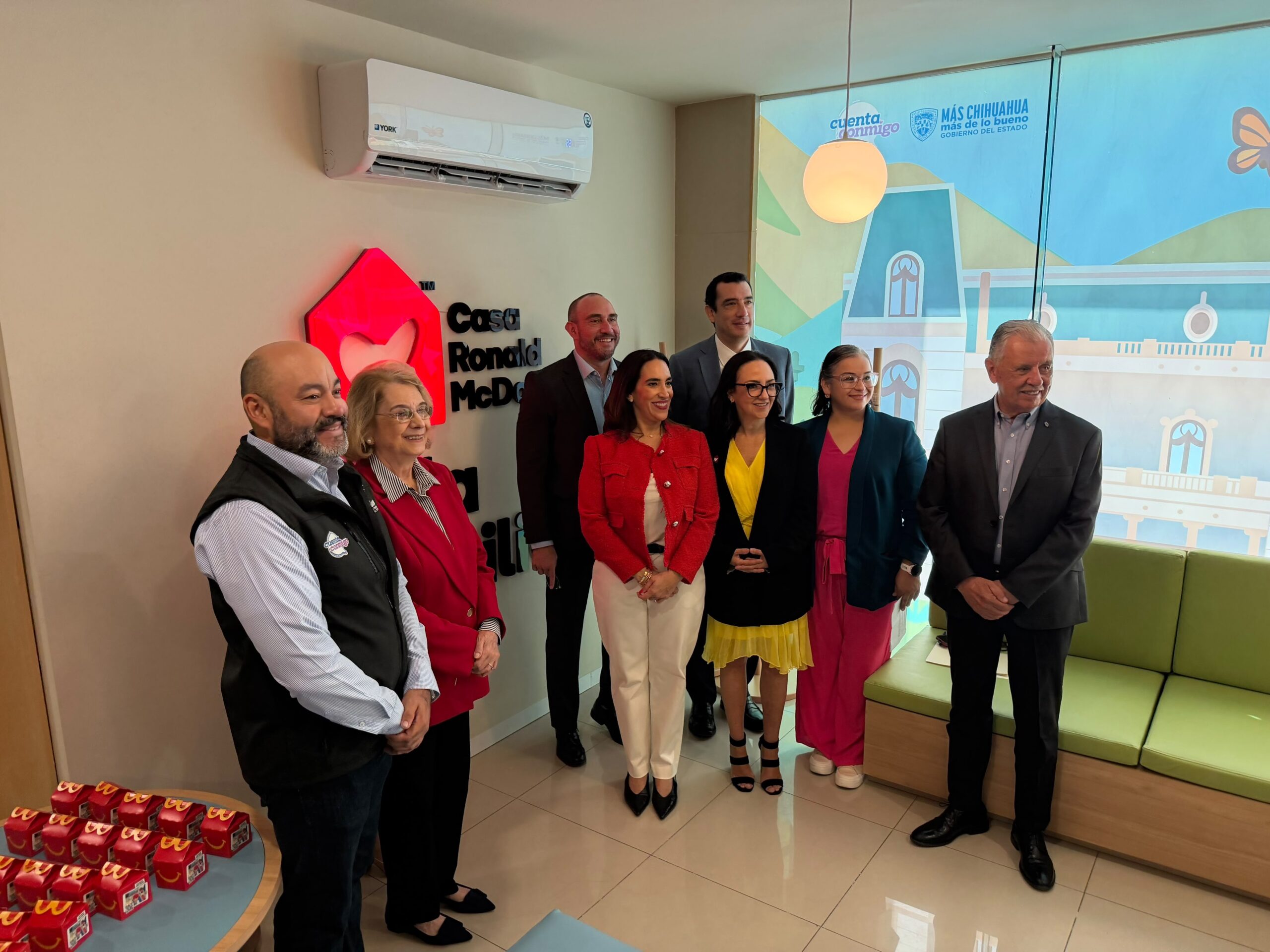 Inauguran Sala Familiar Casa Ronald McDonald en Hospital Infantil de Chihuahua
