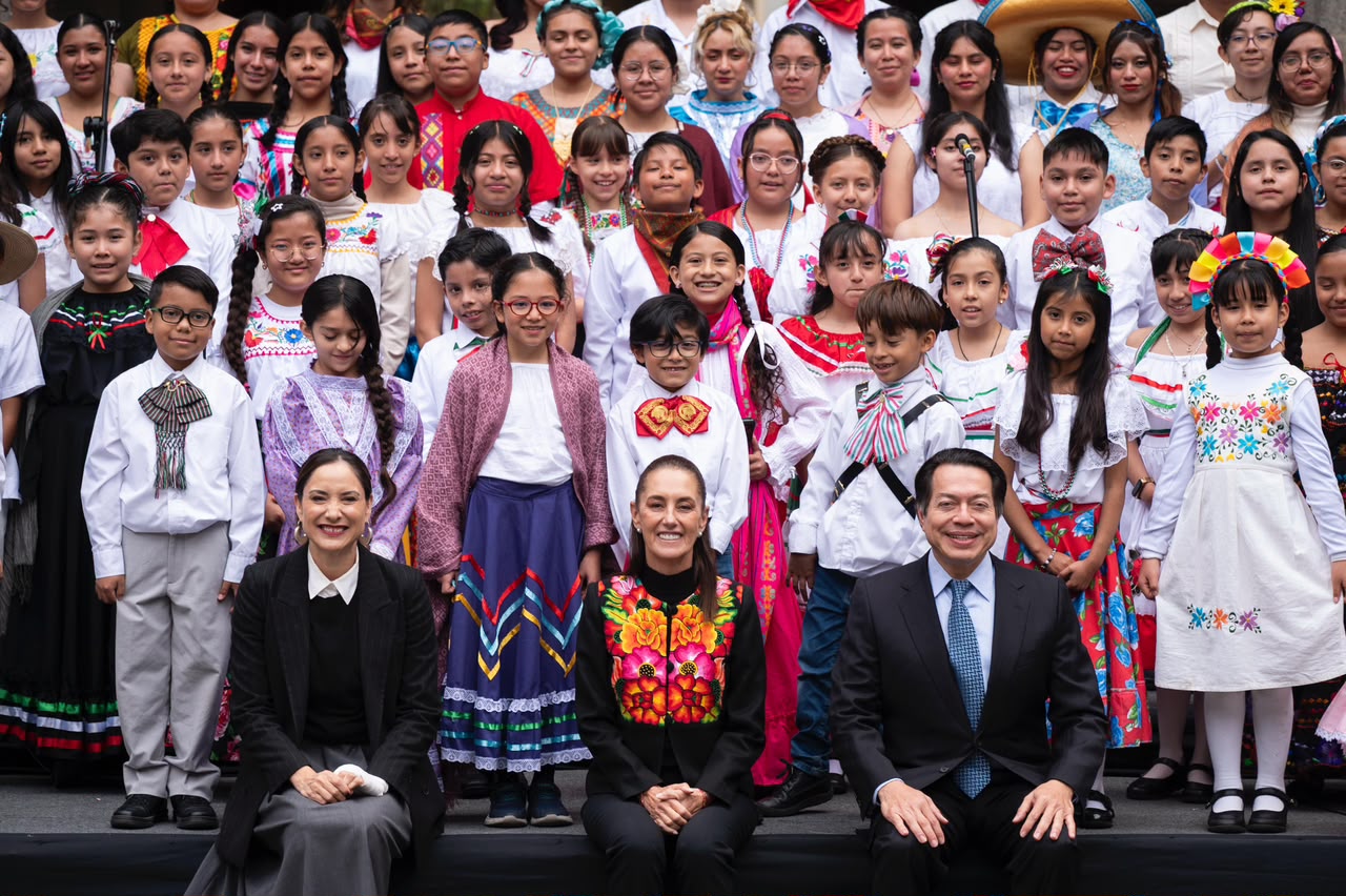 Sheinbaum lanza Concurso Nacional de Coros Escolares en México