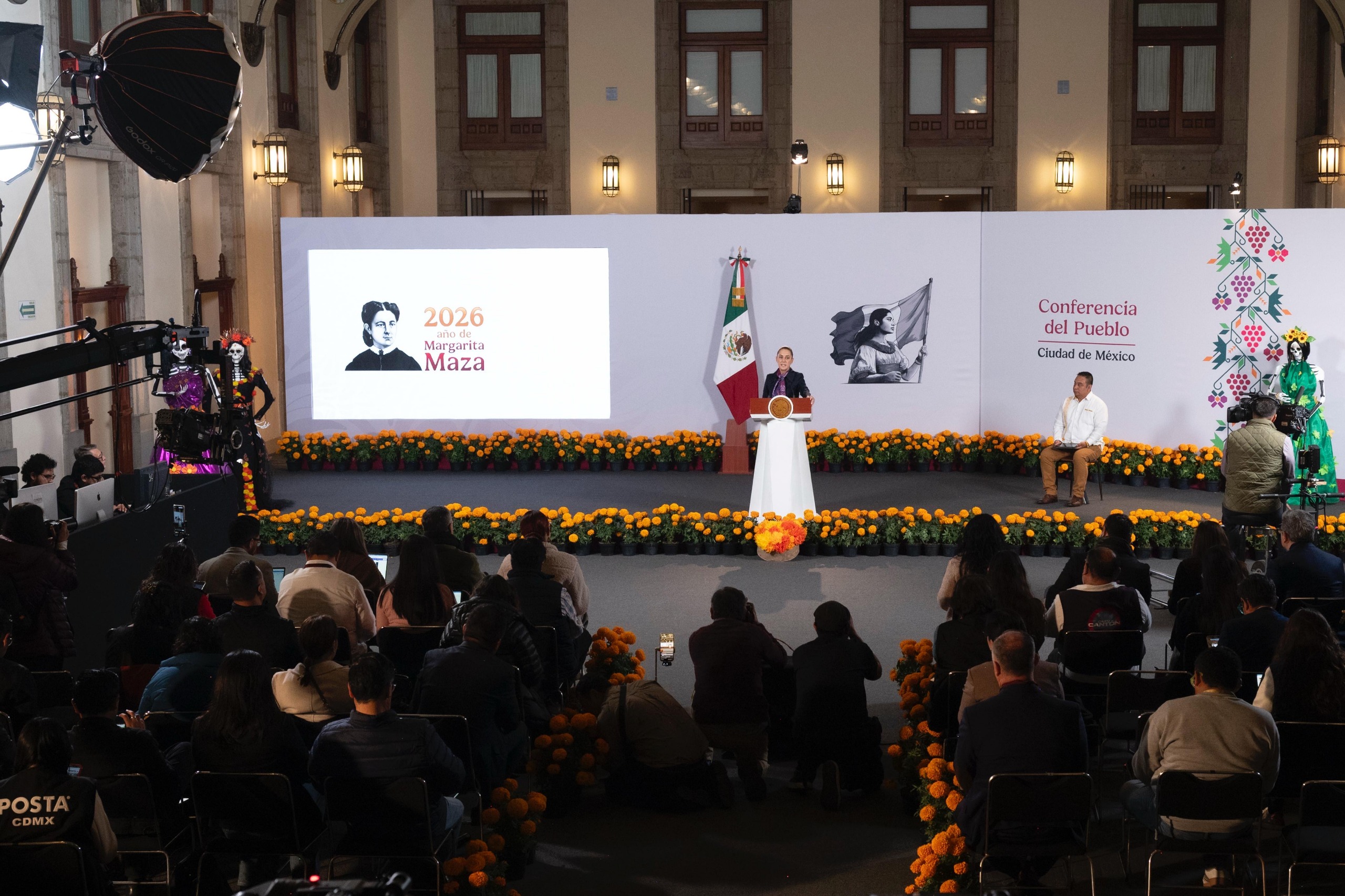 Sheinbaum presenta video del INE sobre nombramiento de Guadalupe Taddei