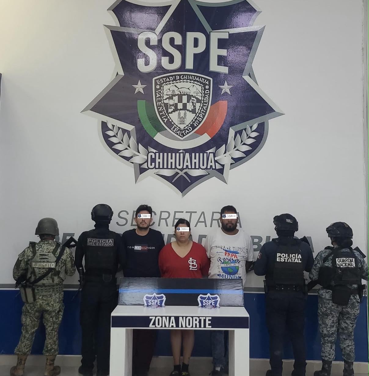 Detienen a tres presuntos traficantes de personas en Juárez