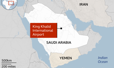 Riyadh aeropuerto sufre segundo ataque Houthi en dos días