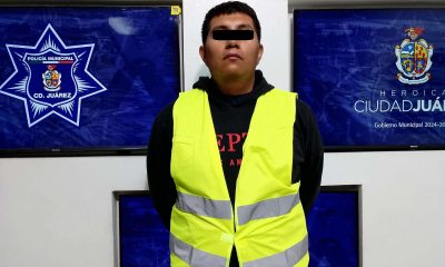 Capturan a asaltante de más de 20 comercios