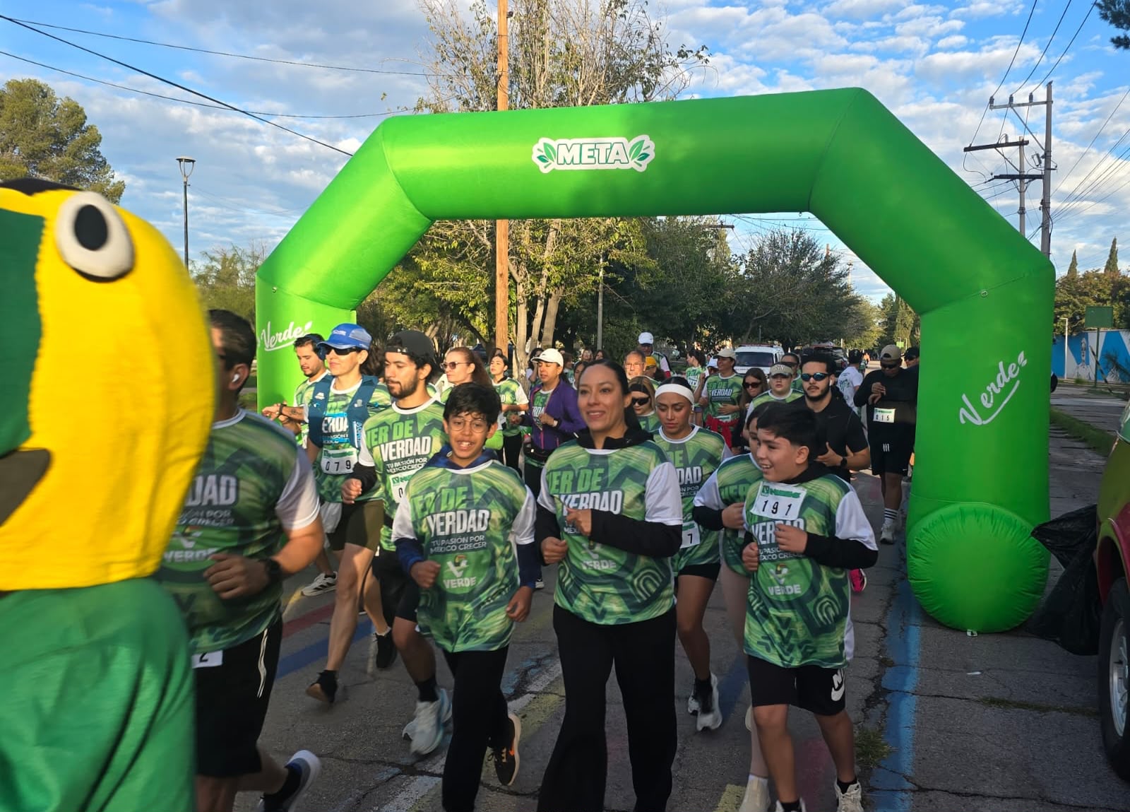 Exitosa Segunda Carrera Verde del PVEM reúne a más de 300 corredores en Chihuahua