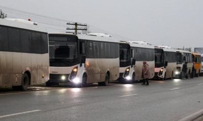Ucranianos evacuados de Oleshky llegan a Bielorrusia