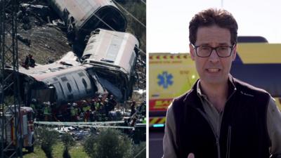 Accidente ferroviario en España deja decenas de muertos