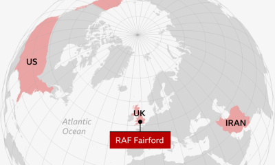 Trump confirma amenaza que llevó a retirar bombarderos de RAF Fairford