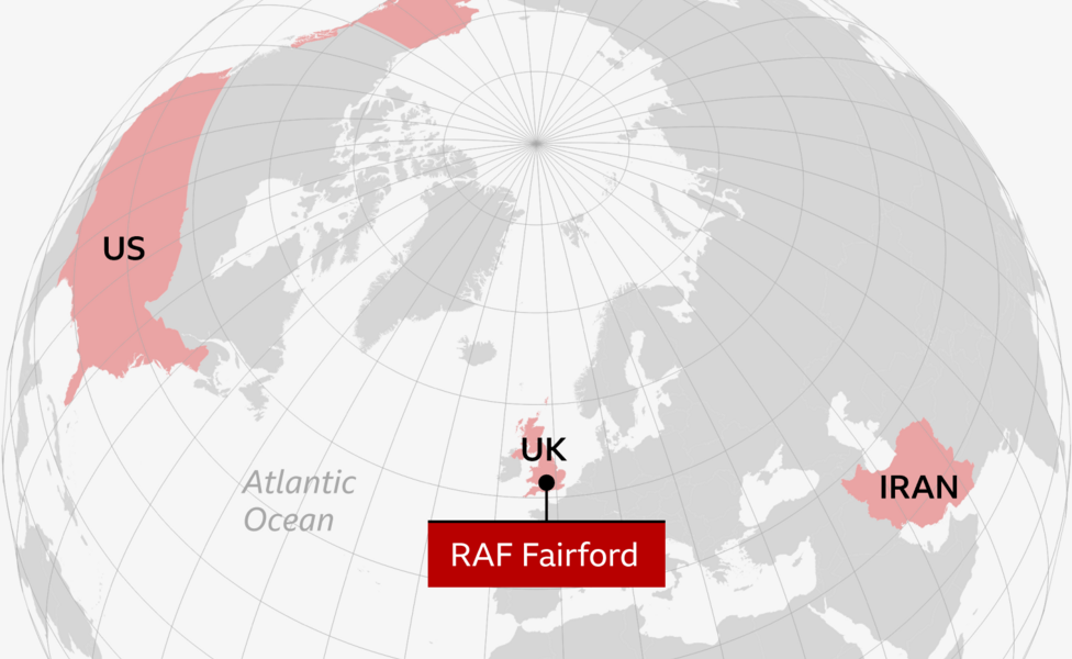 Trump confirma amenaza que llevó a retirar bombarderos de RAF Fairford