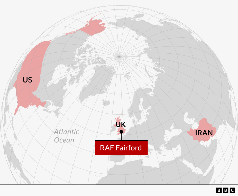 Trump confirma amenaza que llevó a retirar bombarderos de RAF Fairford