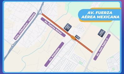 Cierre de avenida Fuerza Aérea por obras de paso superior el 3 de noviembre