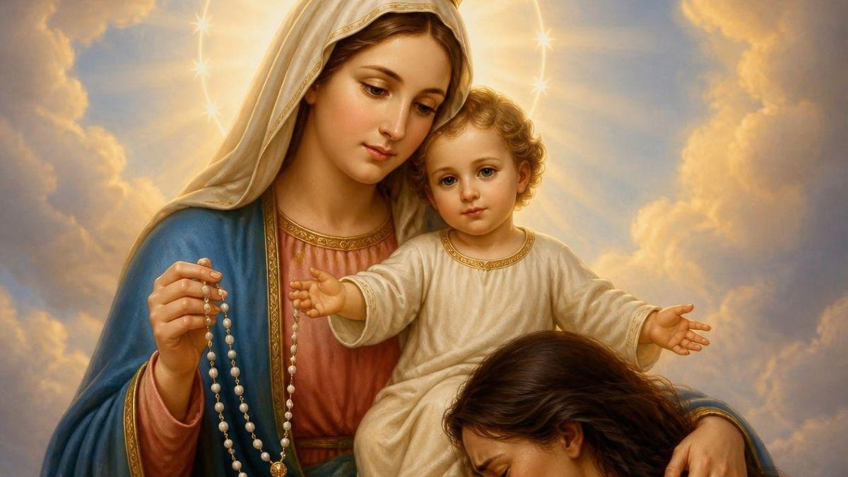 Celebración de la Virgen del Rosario el 7 de octubre