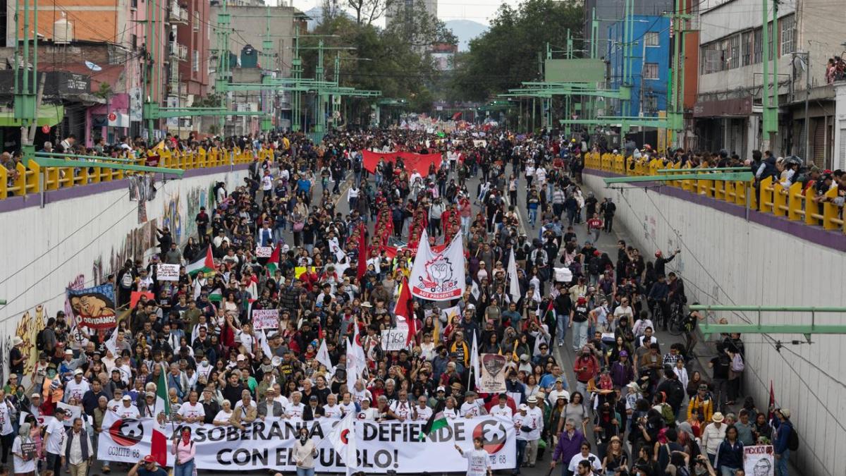 A 58 años de la masacre de Tlatelolco, exigen justicia y no repetición