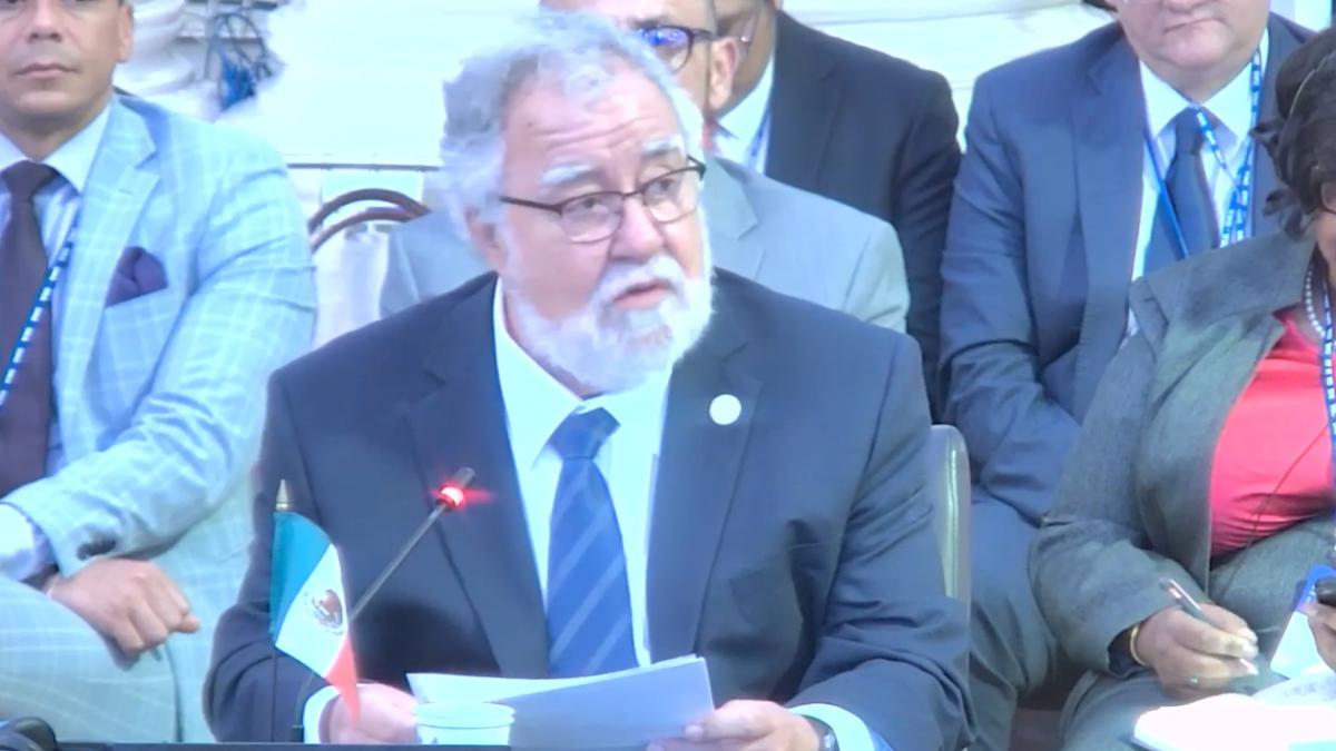 México reafirma su postura pacifista en reunión de la OEA