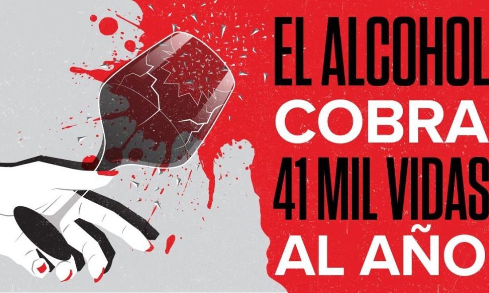 El alcohol causa más de 41 mil muertes anuales en México