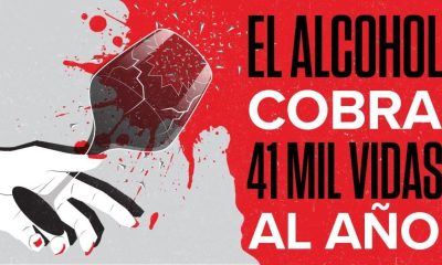 El alcohol causa más de 41 mil muertes anuales en México