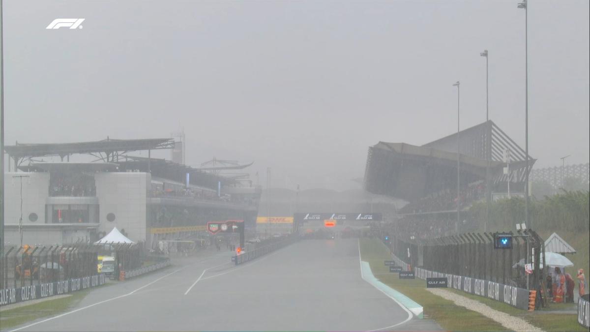 Retraso en el Gran Premio de Bahréin por lluvia en Malasia