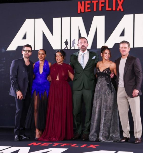 Matt Damon y su esposa sorprenden en la premier de ‘Animales’ en CDMX