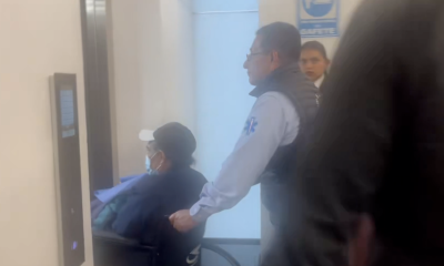 Accidente laboral en el Senado deja a trabajador prensado 37 minutos