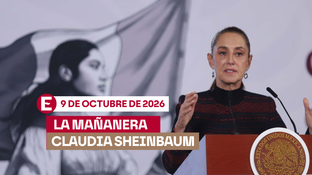 Conferencia mañanera de Sheinbaum del 9 de octubre de 2026