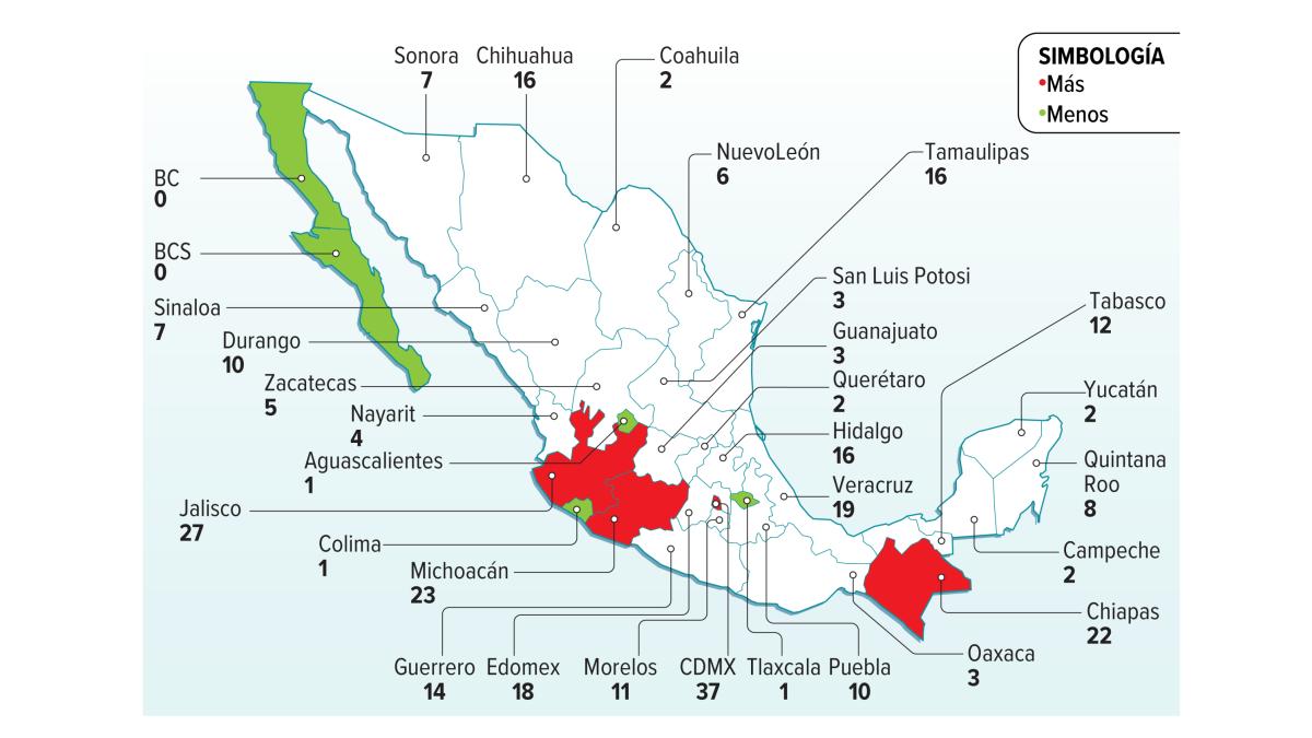 308 niños viven con sus madres en cárceles de México