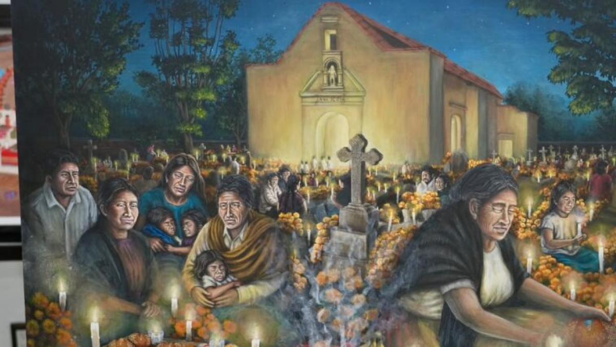 Seleccionan imagen oficial del Día de Muertos en Xoxocotlán
