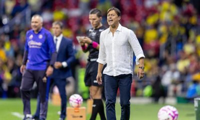 Matías Almeyda responde a reportero tras empate con América