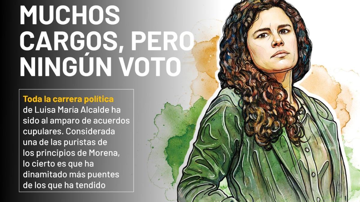 Luisa María Alcalde y su trayectoria política sin elecciones directas