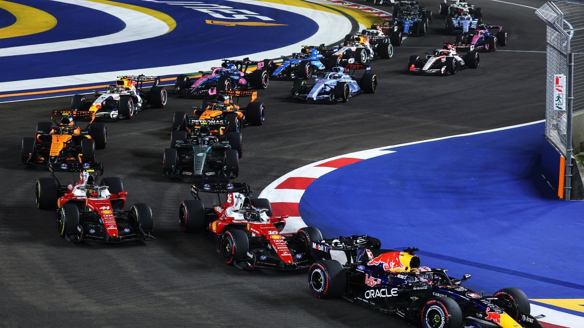 Estado del campeonato de Fórmula 1 tras Gran Premio de Singapur