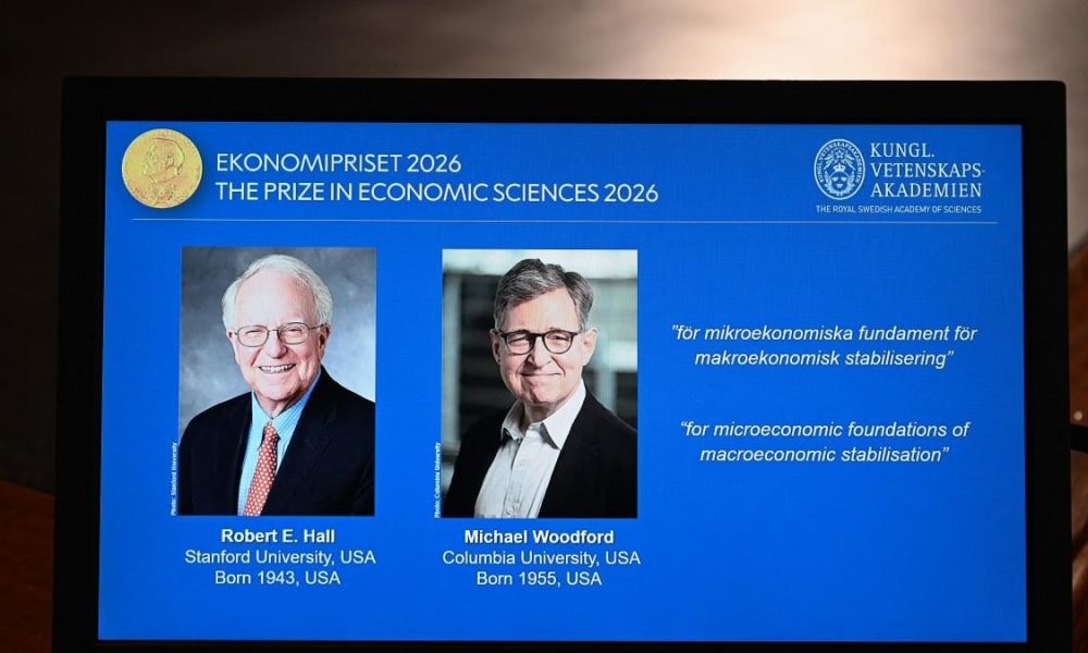 Robert Hall y Michael Woodford ganan el Nobel de Economía 2026