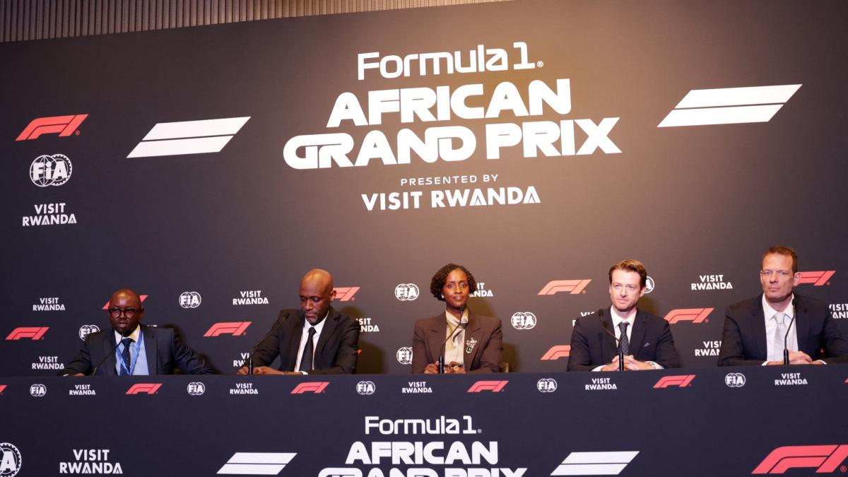 Ruanda se prepara para el regreso de la Fórmula 1 a África