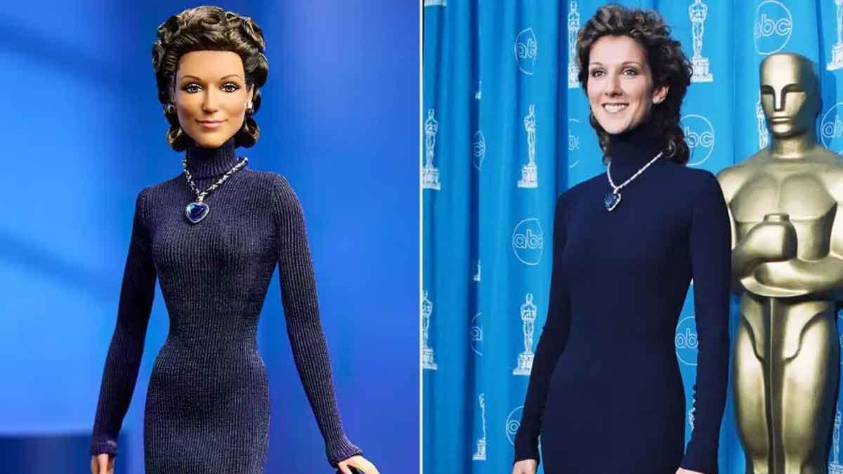 Céline Dion inmortalizada en Barbie Signature por su actuación en los Óscar