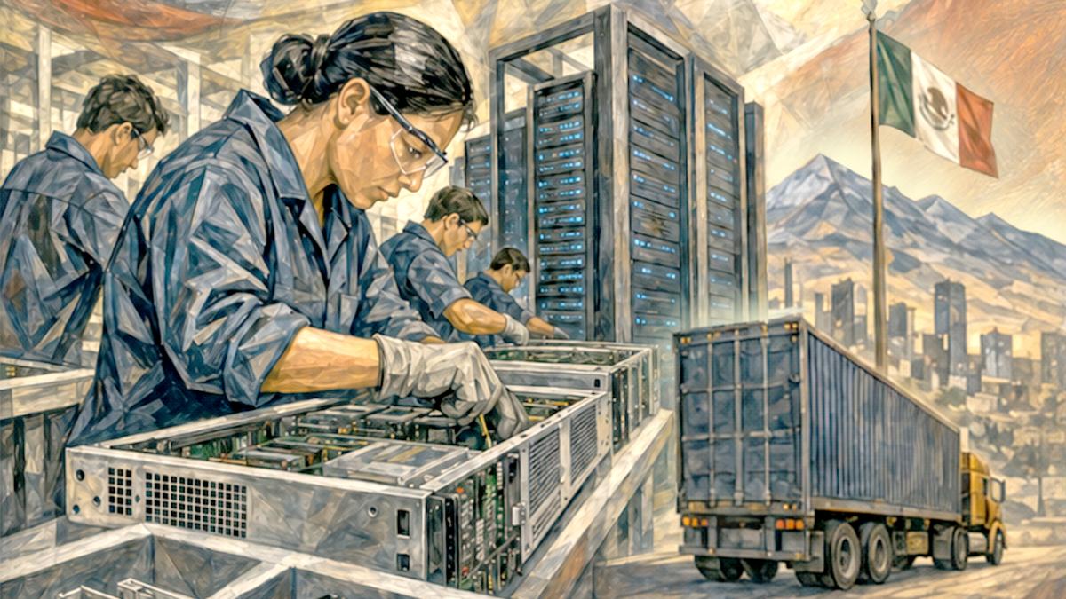 México exporta más servidores de IA que automóviles en 2026