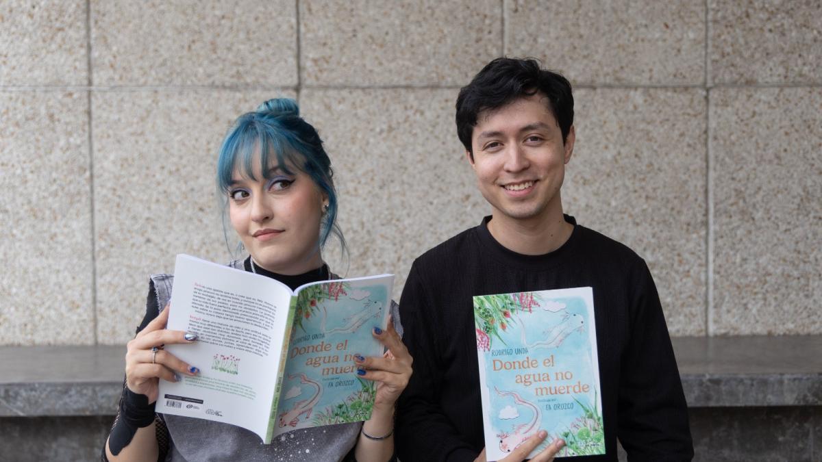 Donde el agua no muerde: un libro sobre salud mental y ajolotes