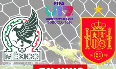 México y España se enfrentan en Mundial sub 17 femenil 2026