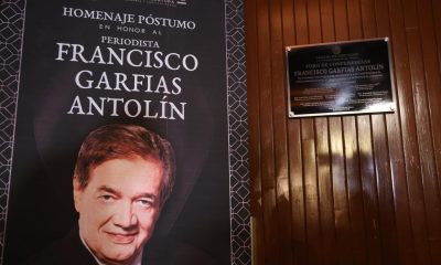 San Lázaro honra a Francisco Garfias con nuevo nombre en su pasillo