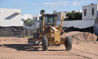 Inicia el Gobierno Municipal construcción de auditorio en la Biblioteca Bonanza