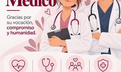 Salud Municipal de Juárez reconoce la labor de médicos en su día