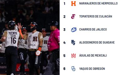 Resultados y standing de la Liga Mexicana del Pacífico al 24 de octubre