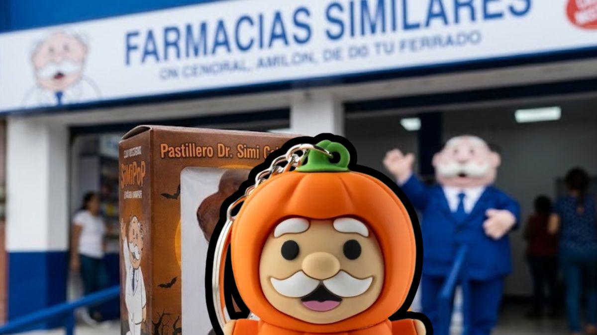 Farmacias Similares lanza pastillero Dr. Simi en forma de calabaza