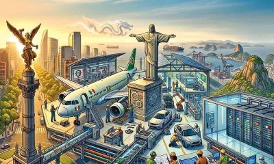 México y Brasil fortalecen la industria aeronáutica y manufacturera