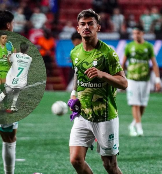 Lesión de Diego González complica a Santos en partido contra Xolos