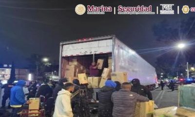 Decomisan seis toneladas de cigarros pirata en la colonia Morelos