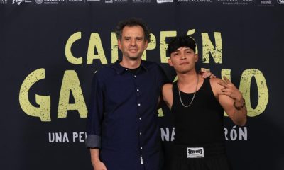 Jonás Cuarón presenta ‘Campeón Gabacho’ con Juan Daniel García Treviño