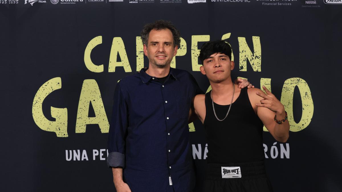 Jonás Cuarón presenta ‘Campeón Gabacho’ con Juan Daniel García Treviño