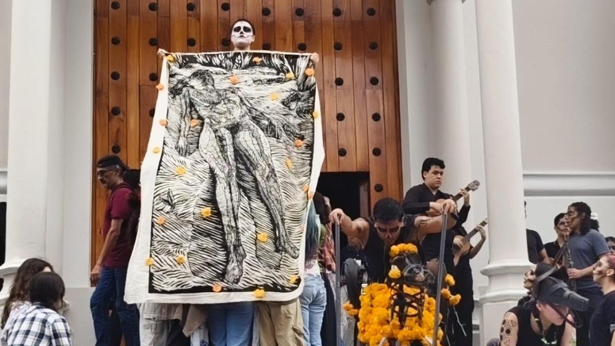 Estudiantes de la UV reclaman por desaparecidos en Xalapa